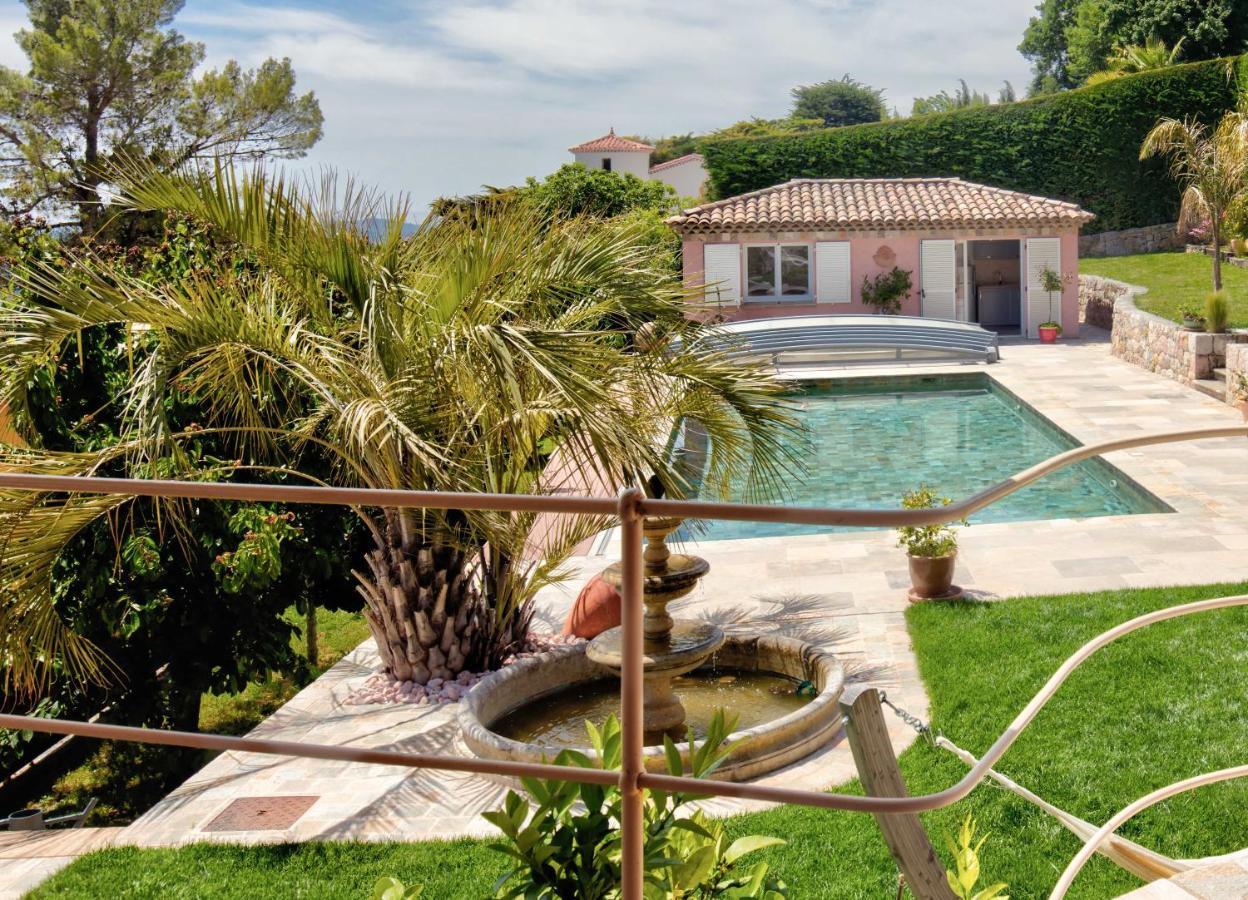 Adorable Maison Independante 30M2 Avec Piscine En Saison Cabris Exterior photo